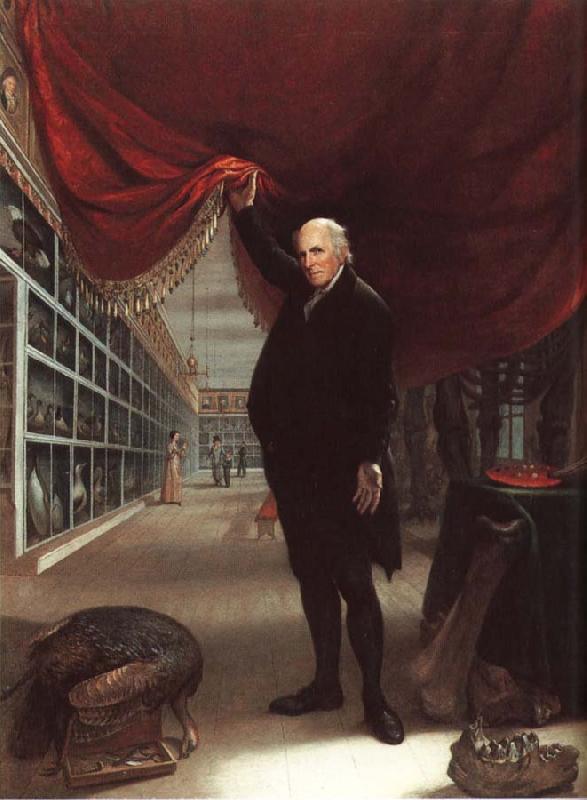 Charles Wilson Peale Artist in the Museum oil painting image